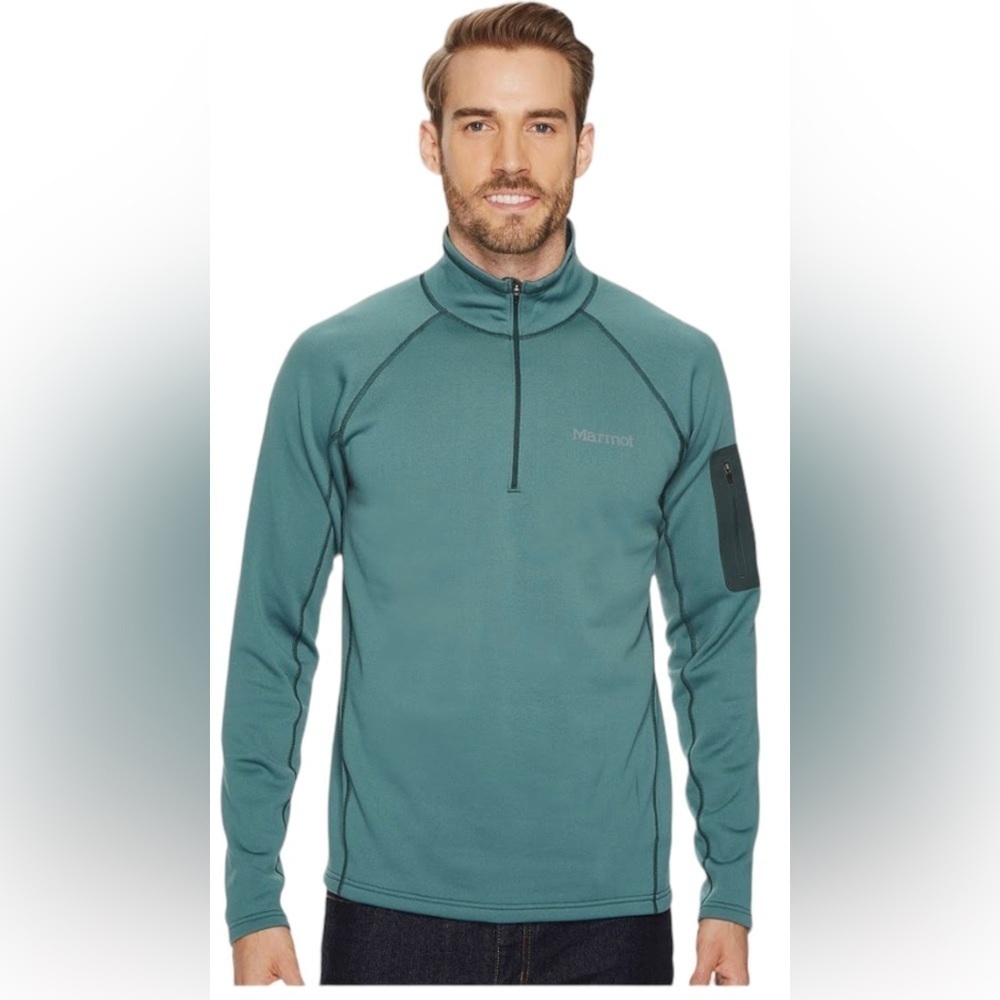 MARMOT Stretch Fleece 1/2 Zip Men’s Size Large NWT​​​​​​